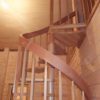 Деревянная винтовая лестница из дуба, ЛС-031