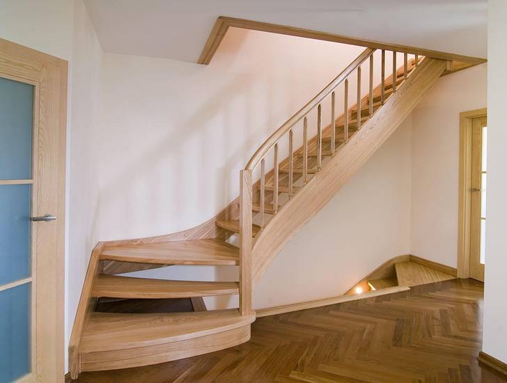 Деревянные лестницы в стиле Лофт