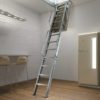 Металлическая переносная чердачная лестница, ЛС-129